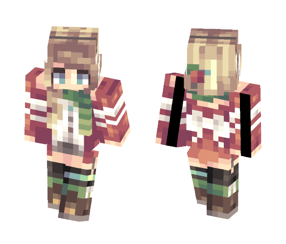 Holiday Cheer - Female Minecraft Skins - image 1