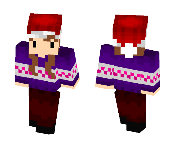 -=CreeperBuena Natal=- - Female Minecraft Skins - image 1