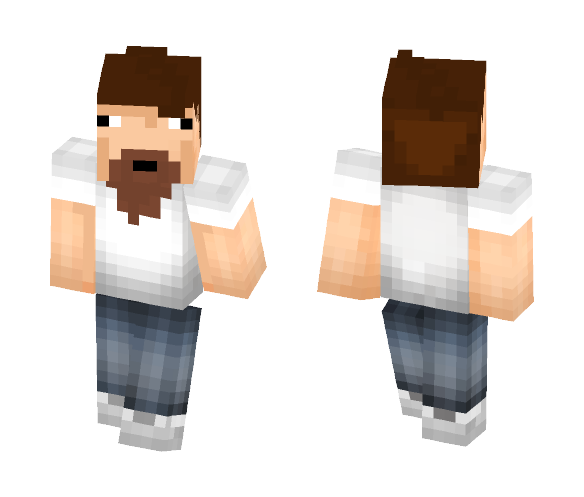 Bearded man - Male Minecraft Skins - image 1
