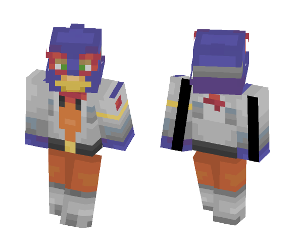 Falco - Star Fox - Male Minecraft Skins - image 1