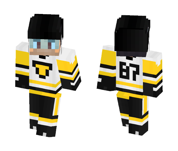 Sidney Crosby Away Uniform - Male Minecraft Skins - image 1