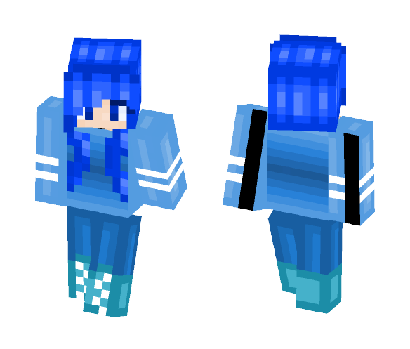 Water Power Lady!! - Female Minecraft Skins - image 1