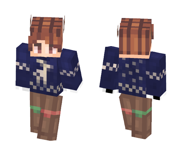 winter teen with jacket - Male Minecraft Skins - image 1
