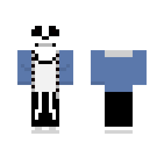 Sans (Serious) - Male Minecraft Skins - image 2