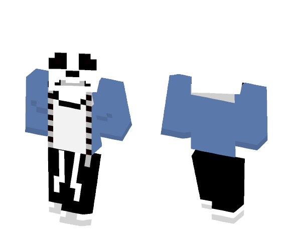Sans (Serious) - Male Minecraft Skins - image 1