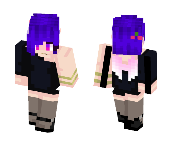 can that dress get any shorter!? - Female Minecraft Skins - image 1