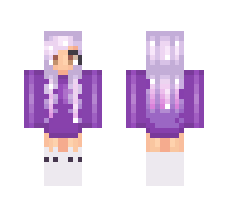 [Kɪᴛᴛʏ] - Purple Girl .3. - Girl Minecraft Skins - image 2