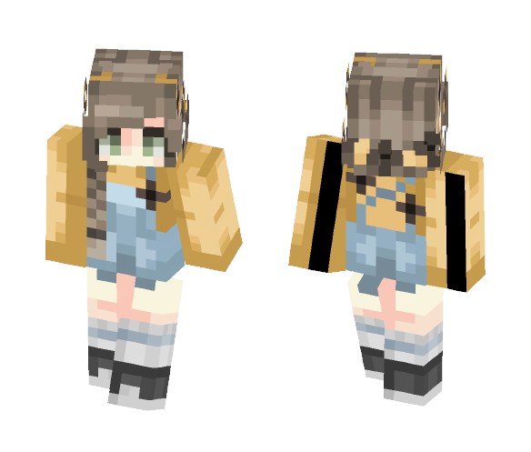 st w/ aesthetical - Female Minecraft Skins - image 1