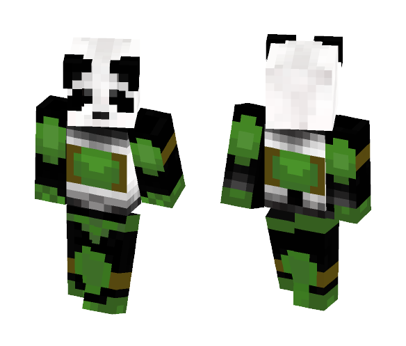 Armoured panda - Male Minecraft Skins - image 1