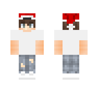 Cute Christmas Hat Skin - Christmas Minecraft Skins - image 2