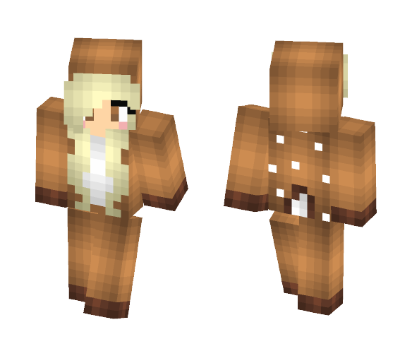 Reindeer Girl - Girl Minecraft Skins - image 1