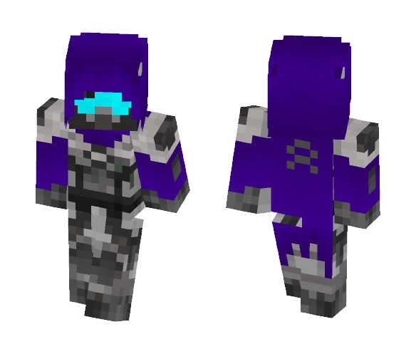 Hunter | Hunter | Blue - Interchangeable Minecraft Skins - image 1