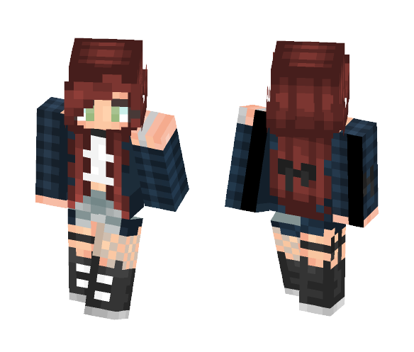 Flannel Edit - Female Minecraft Skins - image 1