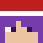 Purple Guy with a Christmas hat - Christmas Minecraft Skins - image 3