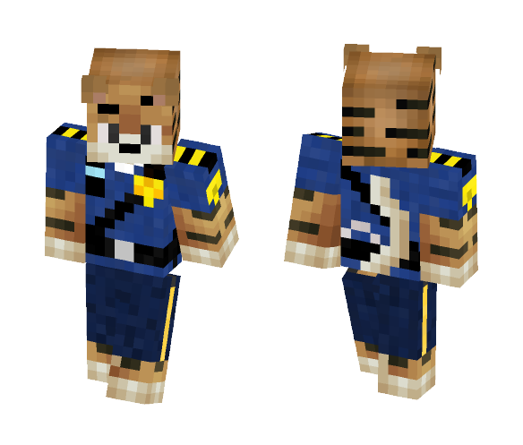Clawhauser (Zootopia) - Male Minecraft Skins - image 1