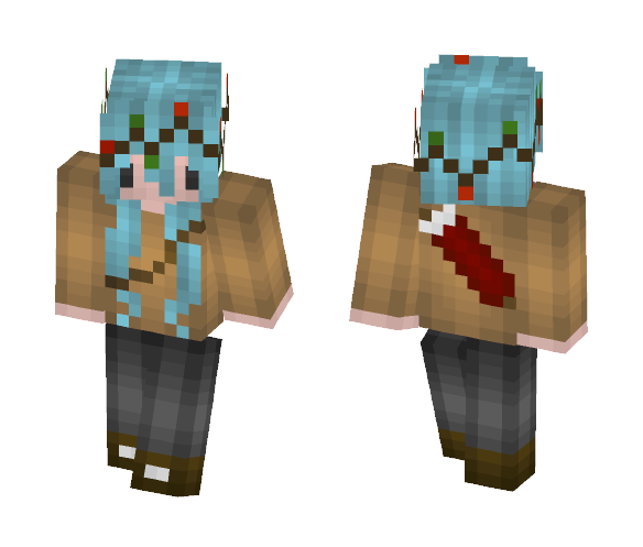 Christmas Girl - Christmas Minecraft Skins - image 1
