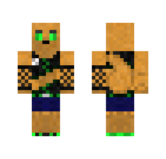 Glowing Wolf (Goth Rave 2) - Male Minecraft Skins - image 2