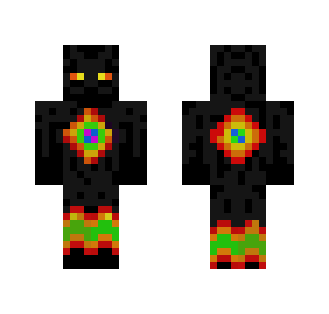 Rainbow Enderman - Male Minecraft Skins - image 2