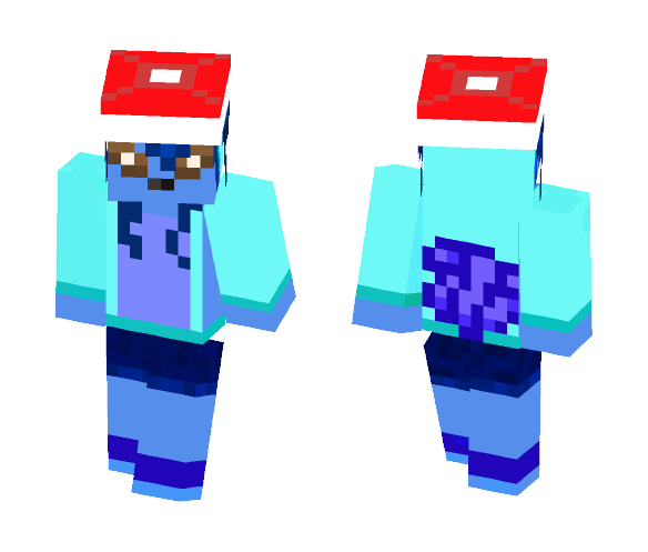 Christmas SapphireVulpix - Christmas Minecraft Skins - image 1