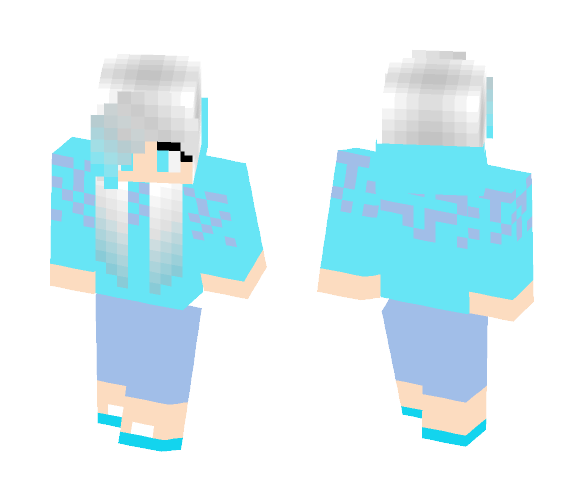 Matty Frost (sister of Jack Frost) - Female Minecraft Skins - image 1