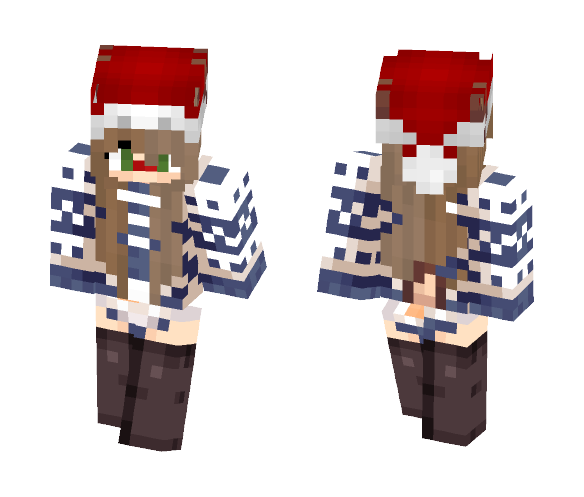 Santa`s little Helper - Female Minecraft Skins - image 1
