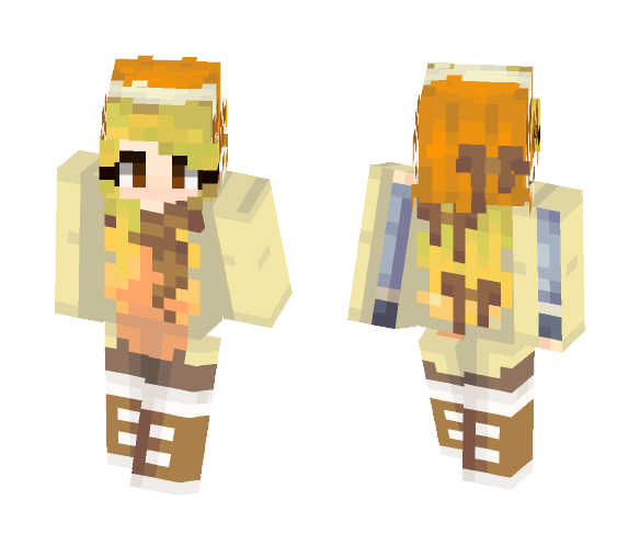 Happy Late ThanksGiving! ♥︎ - Female Minecraft Skins - image 1
