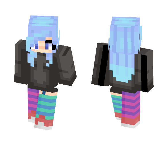 Electric Vibes - Female Minecraft Skins - image 1