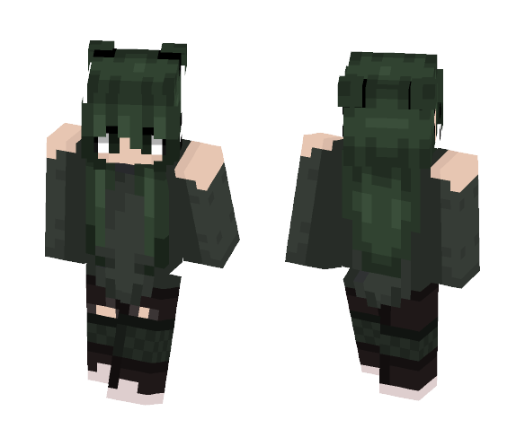 βαℜκιεγγ - Dark - Female Minecraft Skins - image 1