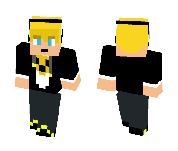 Adioactive character skin - Male Minecraft Skins - image 1