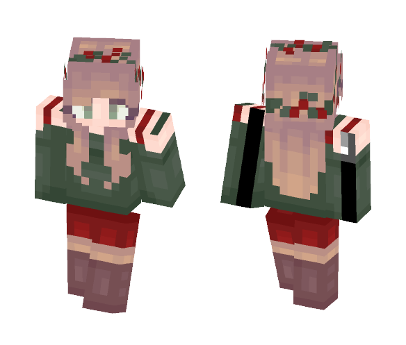 Holly Crown | - Female Minecraft Skins - image 1