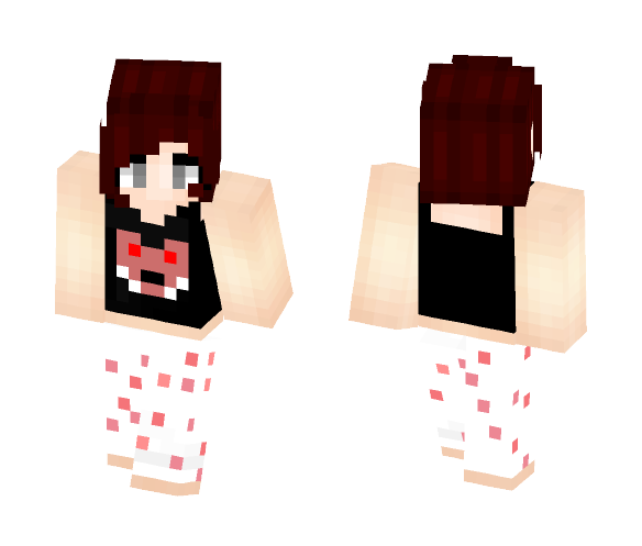 Download Free RWBY - Ruby Rose Pajamas Skin for Minecraft image 1. RWBY - R...
