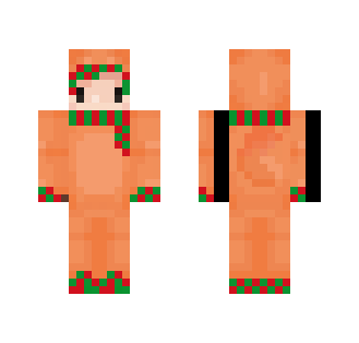 Christmas Chibi Fox Edit - Christmas Minecraft Skins - image 2