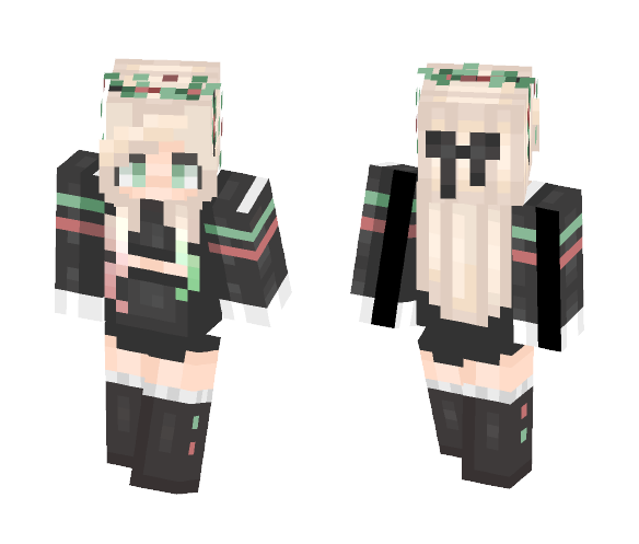 Candy canes - Female Minecraft Skins - image 1