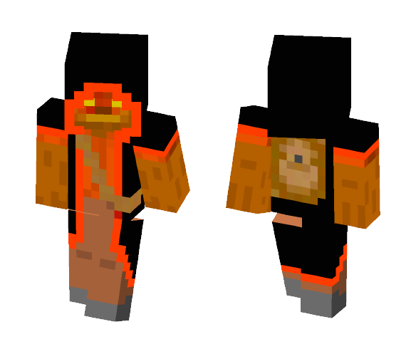 Jack o' Zombie - Male Minecraft Skins - image 1