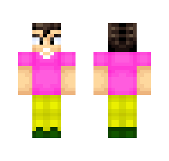 Vegeta Pink Shirt - Male Minecraft Skins - image 2