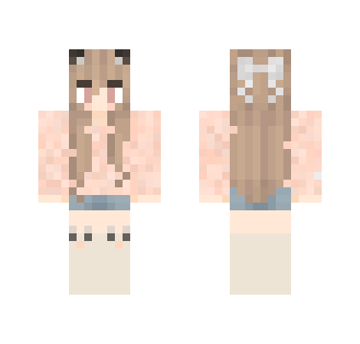 Kawaii Pibk Girl (JuJu) - Girl Minecraft Skins - image 2