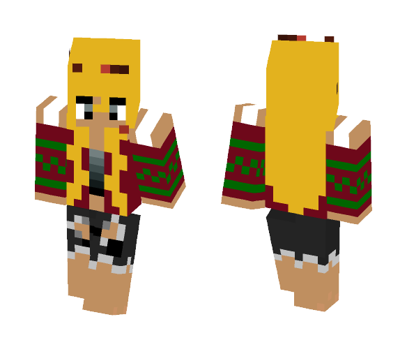 Salty Christmas Teen - Christmas Minecraft Skins - image 1