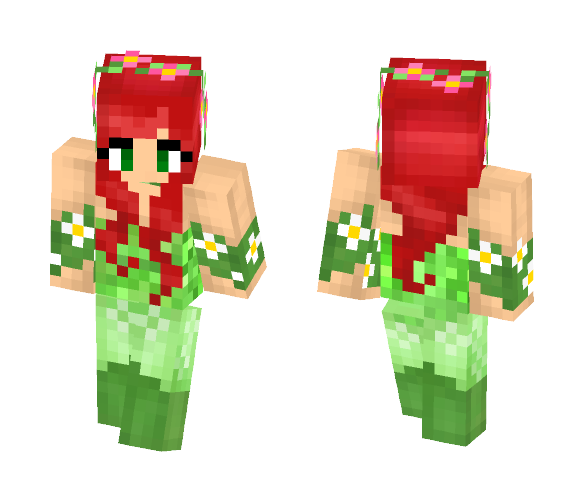Poison Ivy - Spring Skin - Female Minecraft Skins - image 1