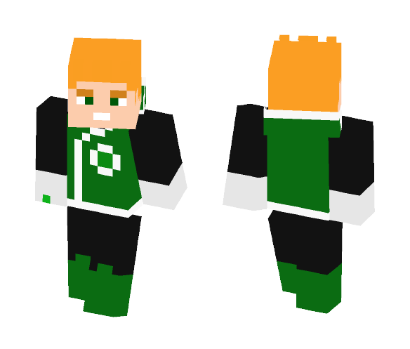 Green Lantern (Guy) (Dc) - Comics Minecraft Skins - image 1