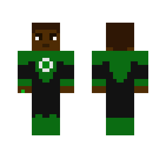 Green Lantern (John) (Dc) - Comics Minecraft Skins - image 2