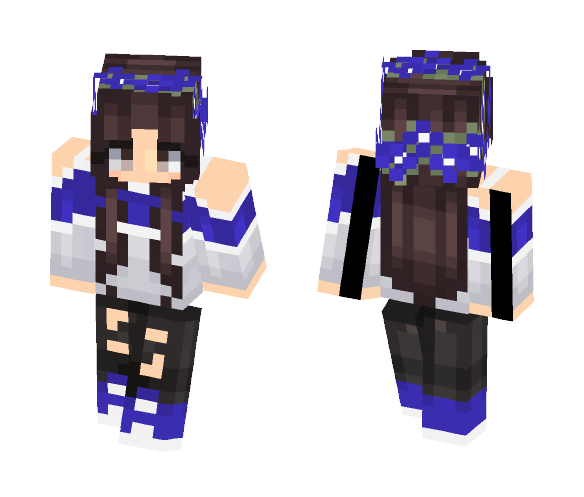 ~FIRST SKIN~ ∞MelXX∞ - Female Minecraft Skins - image 1