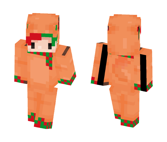 Holiday Chibi Fox - Male Minecraft Skins - image 1