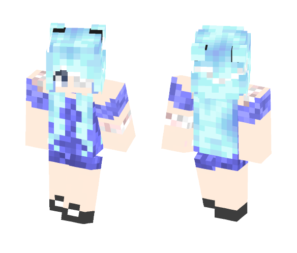 Hurt girl (I did my best..) - Girl Minecraft Skins - image 1