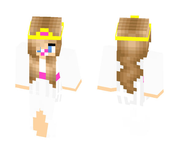 Princess Baby Girl - Baby Minecraft Skins - image 1