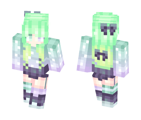 Kawaii Plant girl - Girl Minecraft Skins - image 1