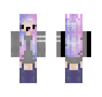 Galaxy Kawaii/Chibi Girl - Girl Minecraft Skins - image 2