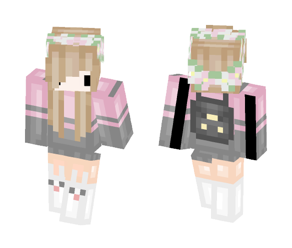 Chibi Adventurer Girl - Girl Minecraft Skins - image 1
