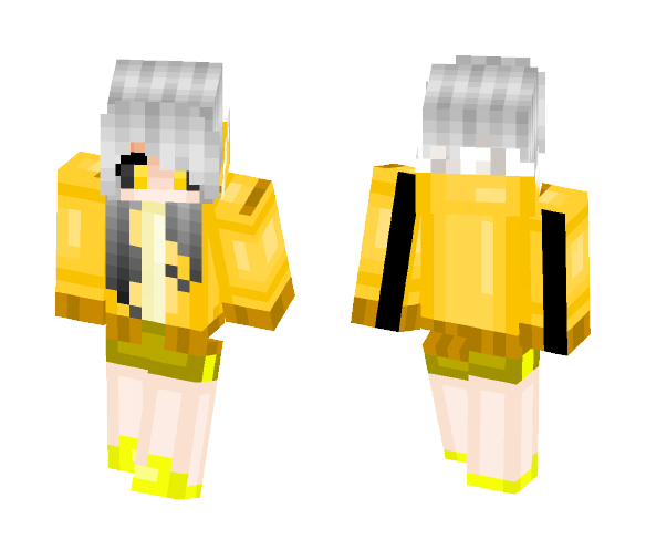 Human Girl GoldTale Sans - Girl Minecraft Skins - image 1