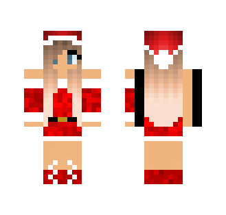 Cute Christmas Girl - Christmas Minecraft Skins - image 2