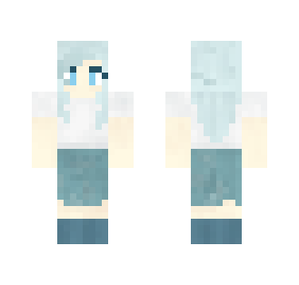 Snow Skin - Female Minecraft Skins - image 2